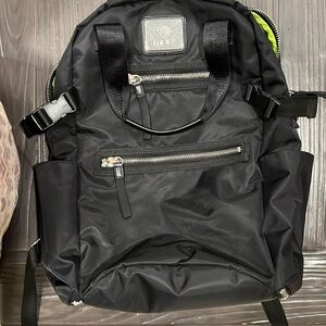 Black MPG backpack.